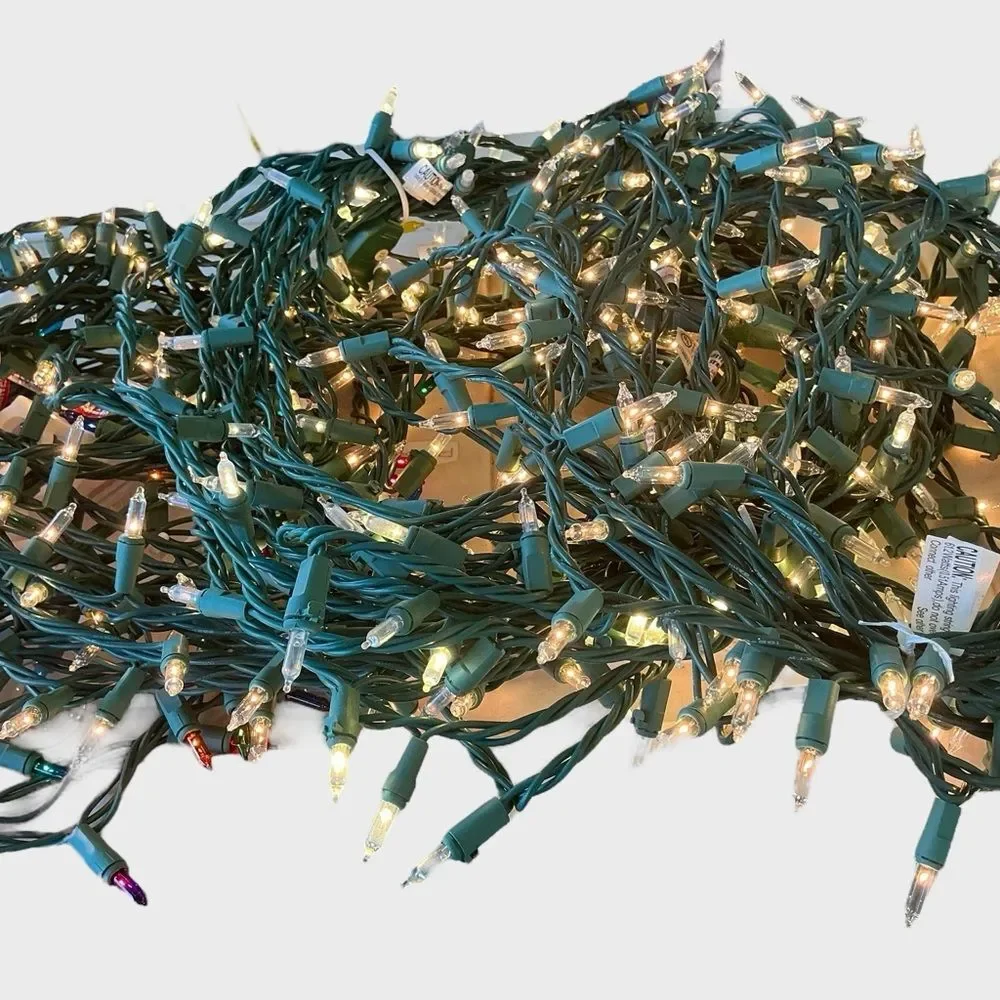 Christmas lights, 5 strands